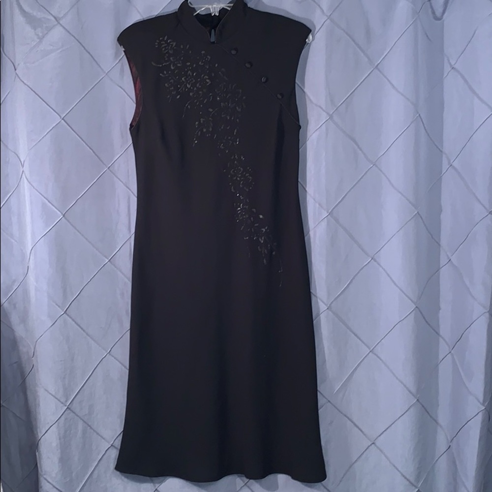 Dress barn Asian style dress sz 12